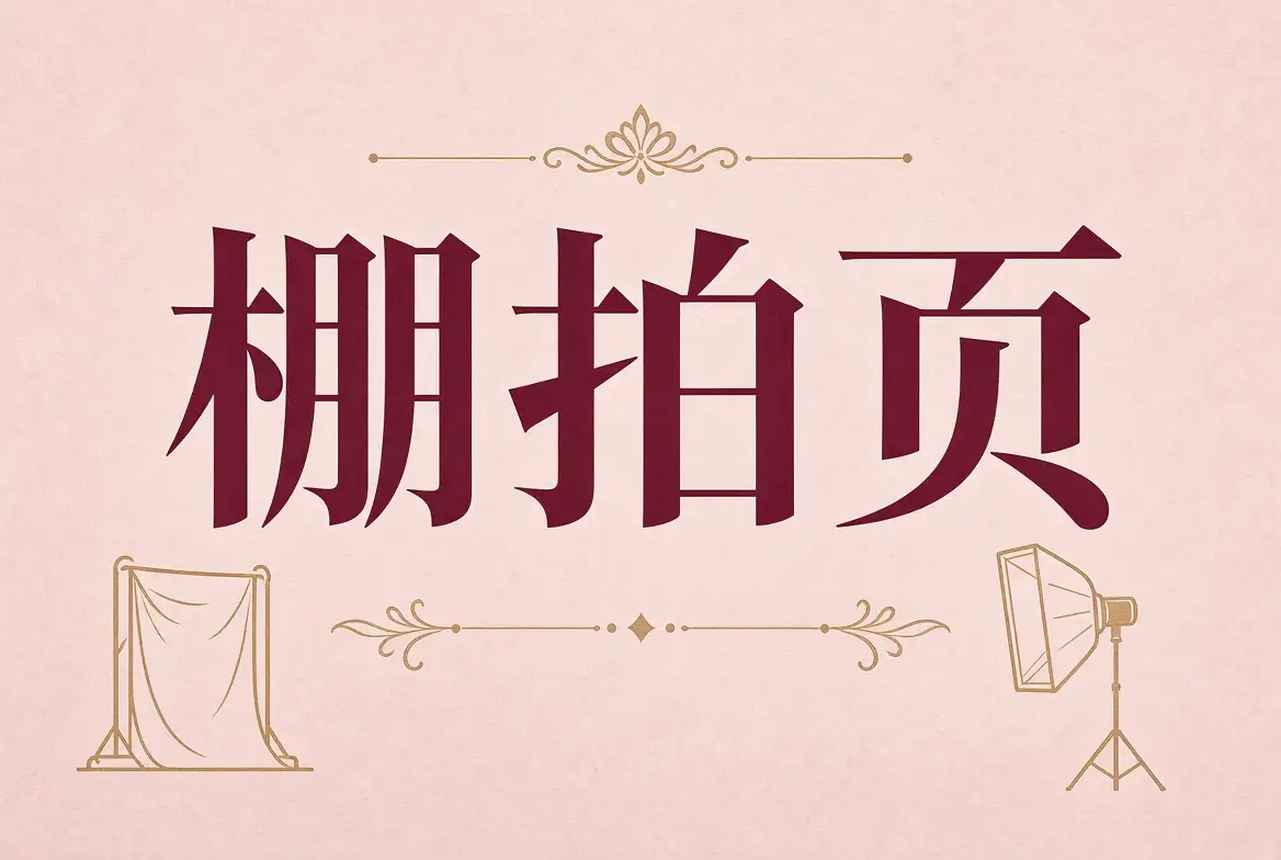 棚内肖像拍摄